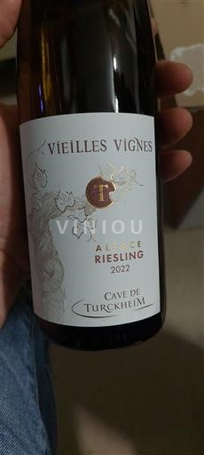 Alsace Riesling Cave de Turckheim Vieilles Vignes 2022