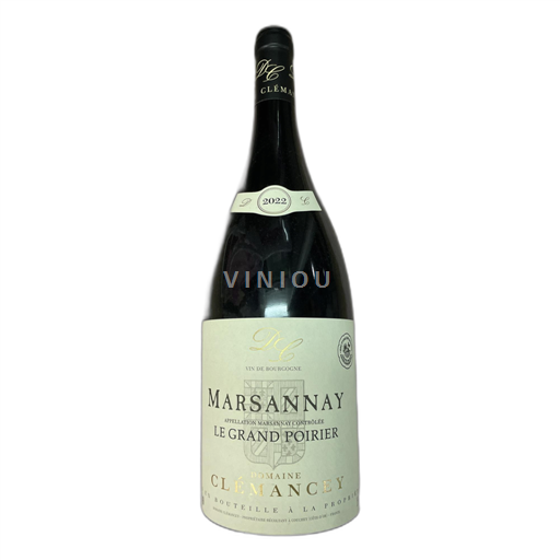 Burgundy Marsannay Domaine clemancey Le grand poirier 2022