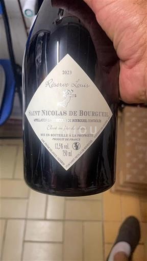 Loire Valley Saint-Nicolas-De-Bourgueil Jérôme Delanoue Réserve Louis 2023