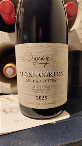 Burgundi Aloxe-Corton Dupasquier et Fils Les Caillettes 2023