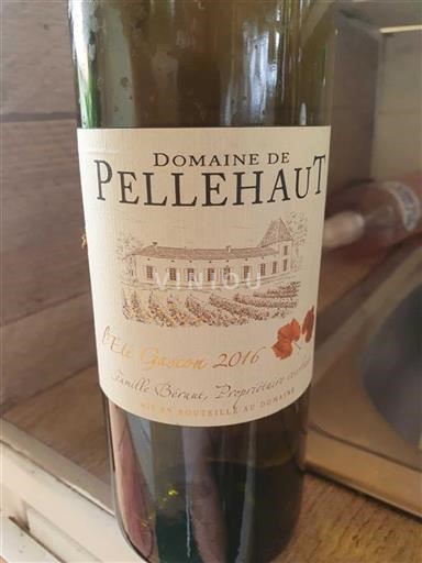 South West Côtes de Gascogne Domaine Pellehaut L'Été Gascon 2016