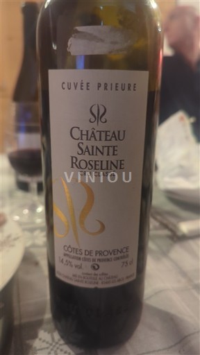 Provence Côtes-de-Provence Château SAINTE-ROSELINE  Prieuré 2005