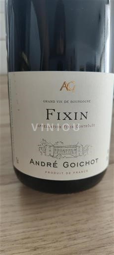 Burgundy Fixin André Goichot 2023