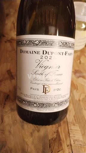 Languedoc et Roussillon Pays d'oc Domaine Dupont-Fahn 2023