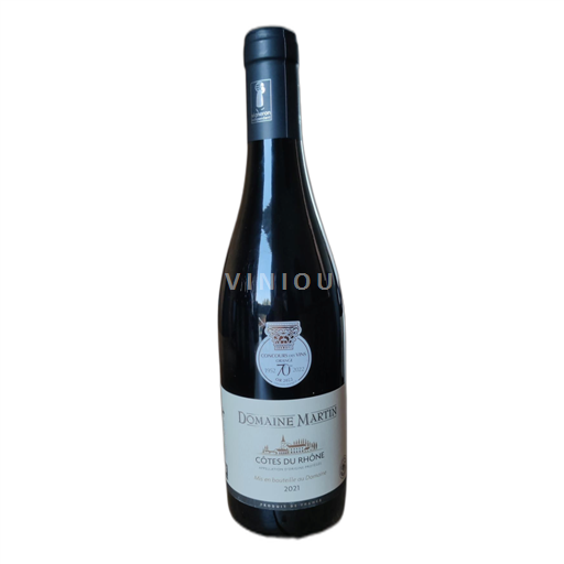 Rhônen laakso Côtes-du-rhône Domaine Martin 2021
