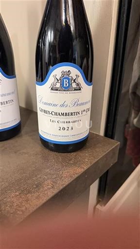 Bourgogne Gevrey-chambertin Premier Cru Domaine Des Beaumont Les Cherbaudes 2023