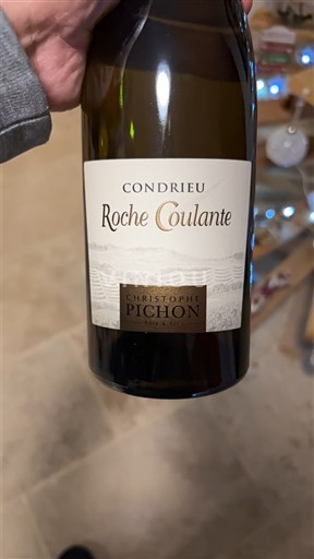 Vin Blanc sec Roche Coulante Domaine Christophe Pichon 2023 France Vallée du Rhône Condrieu AOC