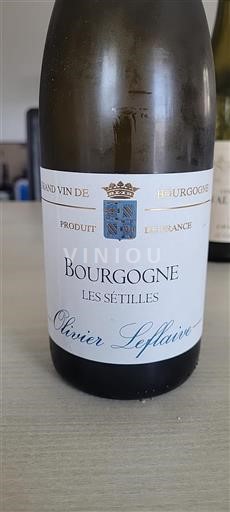 Burgundy Olivier Leflaive Les Sétilles Non-Vintage
