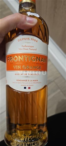 Langvedok Muškat iz Frontignana Muscat de Tradition Vin Orange Neleten.