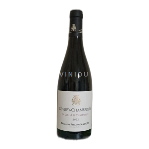 Bourgogne Gevrey-chambertin Domaine Philippe Naddef Les Champeaux 2022
