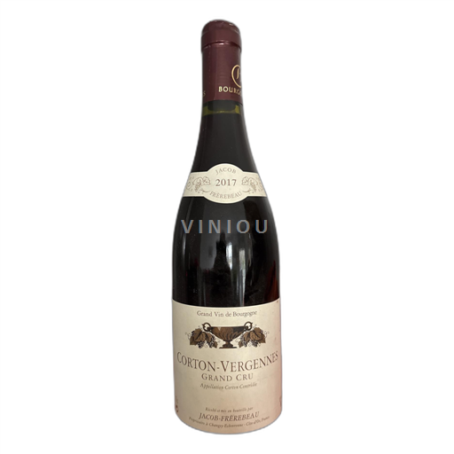 Bourgogne Corton Grand Cru Domaine JACOB-FREREBEAU Corton Vergennes 2017