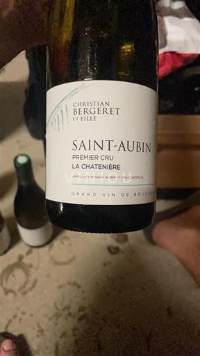 Bourgogne Saint-Aubin Premier Cru Christian Bergeret et Fille La Chatenière 2023
