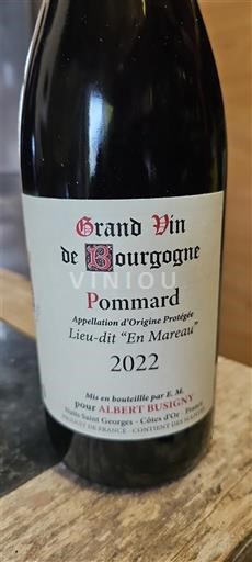 Borgoña Pommard Albert Bichot Lieu-dit En Mareau 2022