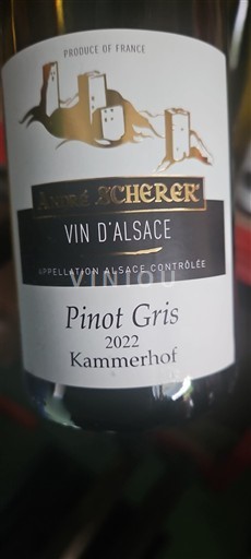 Elsass André Scherer Kammerhof 2022