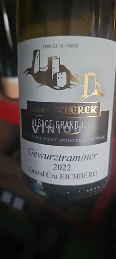 Alsace Không được chỉ định Grand Cru André Scherer 2022