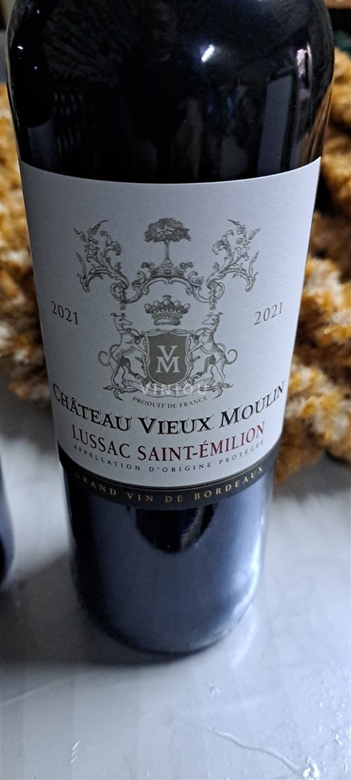 Burdeos Lussac-Saint-Émilion Château Vieux Moulin Millerogues 2021