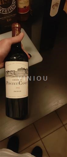 Bordeaux Pauillac Grand Cru Château Pontet-Canet Niet-geïntegreerd