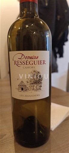 South West Cahors Domaine Resseguier Les Amandiers Non-Vintage
