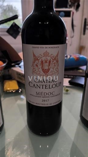 Burdeos Médoc Château Canteloup 2017