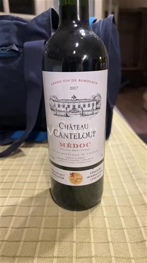 Bordeaux Médoc Château Canteloup 2017