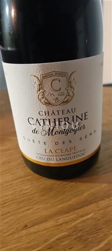 Languedoc La Clape Château Catherine de Montgolfier Quête des Sens Icke årgångsbetecknad