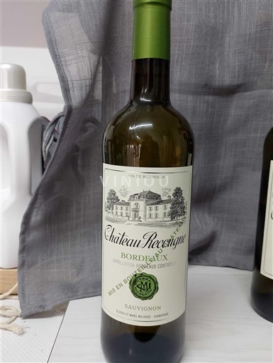 Bordeaux Château Recougne Sauvignon Non Millésimé