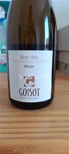 Burgund Saint-Bris Goisot Moury 2022