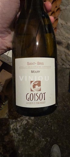 Burgundija Saint-Bris Goisot Moury 2022