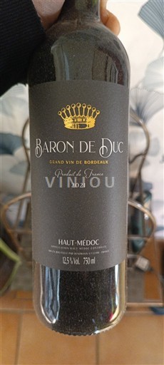 Bordeaux Haut-Médoc Baron de Duc 2021