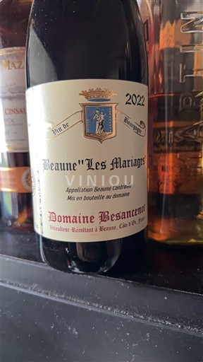 Bourgogne Beaune Domaine Besancenot Les Mariages 2022