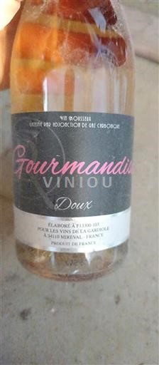 Languedoc Ospecificerad Les Vins de la Gardiole Gourmandise Icke årgångsbetecknad