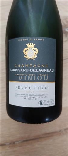 Champagne Sâm-panh Goussard-Delagneau Sélection Brut Không niên vụ