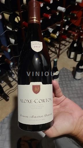 Borgogna Aloxe-Corton Maratray Dubreuil 2017