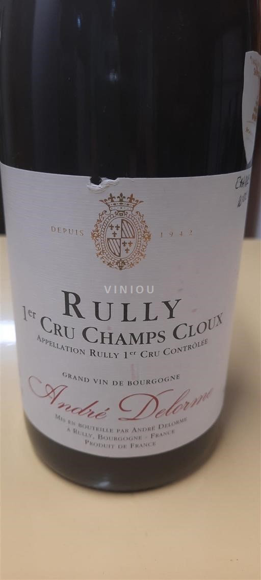 Bourgogne Rully Premier Cru André Delorme Champs Cloux 2022