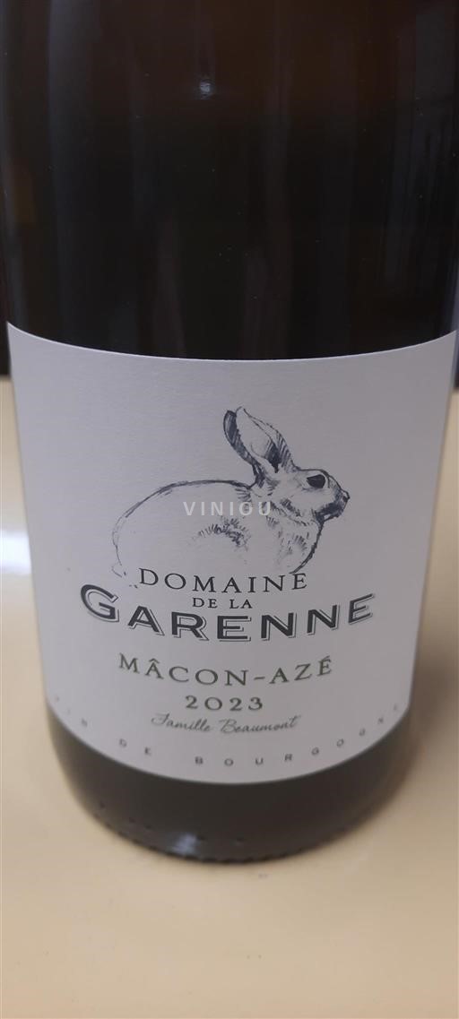 Bourgogne Mâcon og mâcon-landsbyer Domaine La Garenne 2023