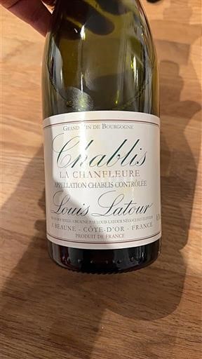 Burgundi Chablis Domaine Louis Latour La Chanfleure 2023
