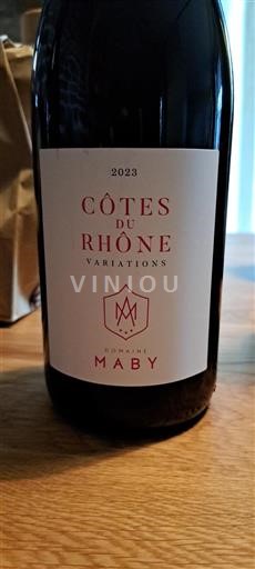 Rhône-dalen Côtes-du-Rhône Maby Variations 2023
