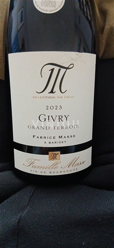 Bourgogne Givry Famille Masse Grand Terroir 2023