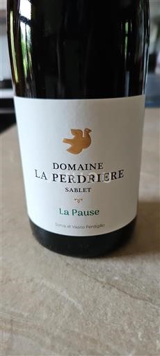 Rona dolina Côtes-du-Rhône-Villages Domaine La Perdriere La Pause 2022