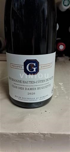 Bourgogne Philippe Gavignet Clos des Dames Huguettes 2020