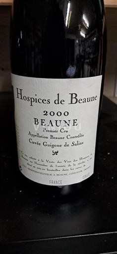 Bourgogne Beaune Premier Cru Hospices de Beaune Guigone de Salins 2000