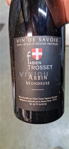 Saboya y Bugey Mondeuse Fabien Trosset Sin añada