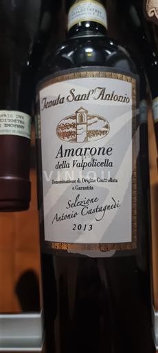 Venetia Amarone della Valpolicella Tenuta Sant'Antonio Selezione Antonio Castagnedi 2013