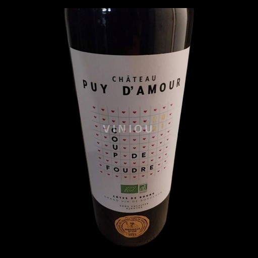 Bordeaux Côtes-de-bourg Château Puy d'Amour Coup de Foudre 2021