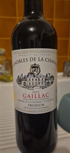 Sydvestfrankrig Gaillac Domaine La Chanade 2022