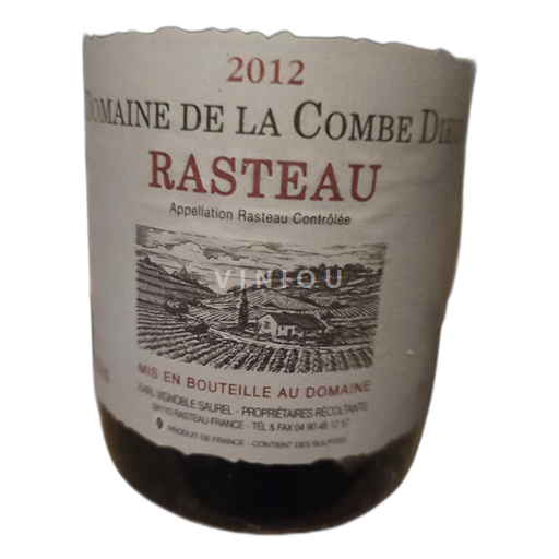 Rhônetal Rasteau trocken Domaine de la combe dieu 2012