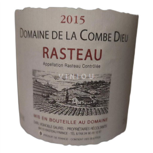 Rhônetal Rasteau trocken Domaine de la combe dieu 2015