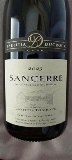 Údolí Loiry Sancerre Cave Laetitia Ducroux 2023