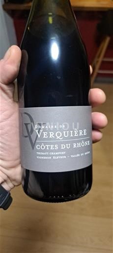 Rhône-dalen Côtes-du-Rhône Domaine Verquière Ikke årgangsbestemt