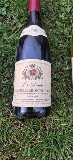 Bourgogne Chambolle-Musigny Premier Cru Pierre Laforest Les Baudes 1986